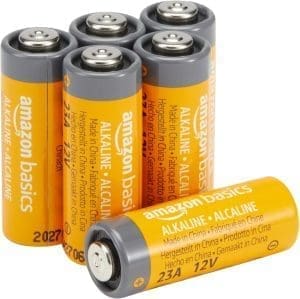 Amazon Basics 23A Alkaline Batterien, 12V, lang anhaltende Leistung, 6 Stück