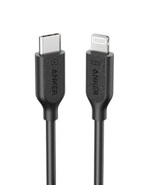 Anker 514 USB C auf Lightning Kabel 90cm für Kameras, MFi zertifiziert, 480 Mbps Kabel für Datenübertragung, kompatibel mit Canon EOS R3, Canon XF605, Nikon Z9 (Nicht für Ladeleistung konzipiert)