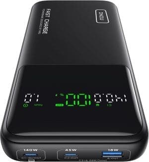 INIU Power Bank, 27000 mAh 140 W Power Bank Klein Aber Stark USB C Eingang & Ausgang für Telefon & Laptop, Externer Handyakkus für MacBook Pro Steam Deck iPhone 16 15 14 13 12 Pro Samsung S23 iPad usw