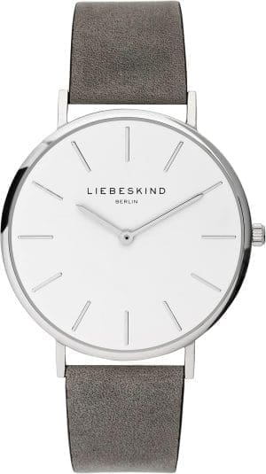 Liebeskind Analog Quarz Armbanduhr mit Lederarmband