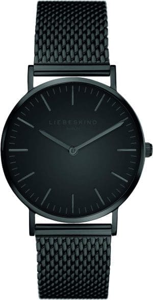 Liebeskind Berlin Armbanduhr aus Edelstahl mit verstellbarem Mesh-Armband