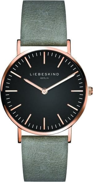 Liebeskind Damen Analog Quarzuhr mit Lederarmband