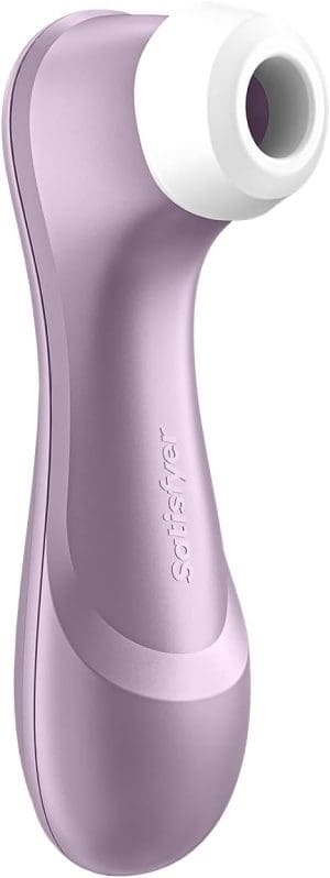 Satisfyer Pro 2 Vibrator-Dildo | Ruhige, starke Stimulation der Klitoris | Sexspielzeug-Geschenk für Frauen | Extrem erotisches Sexspielzeug | Druckwellenvibrator mit Vibrationen | Stimulator-Spielzeug für Damen