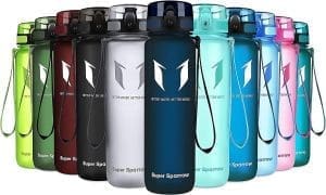 Super Sparrow Trinkflasche – Tritan Wasserflasche – 350 ml, 500 ml, 750 ml, 1000 ml – BPA-frei – Ideale Sportflasche – Sport, Wasser, Fahrrad, Fitness, Uni, Outdoor – Leicht, Nachhaltig