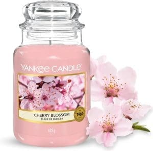 Yankee Candle Duftkerze im Glas (groß) | Kirschblüte | Brenndauer bis zu 150 Stunden