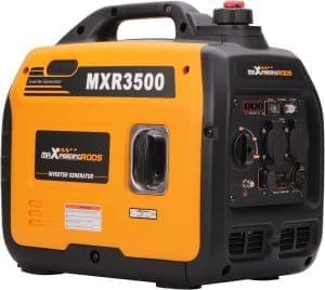 maXpeedingrods Inverter Stromerzeuger 3300W Stromgenerator Benzin Superleise 4 Takt mit USB und 230V Steckdosen Leicht als Notstromaggregat Backup Stromausfälle für Camping Wohnwagen Garage Baustelle