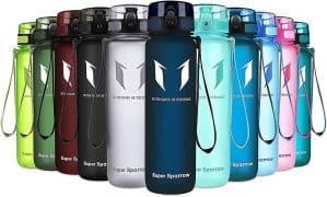 Super Sparrow Trinkflasche – Tritan Wasserflasche – 350 ml, 500 ml, 750 ml, 1000 ml – BPA-frei – Ideale Sportflasche – Sport, Wasser, Fahrrad, Fitness, Uni, Outdoor – Leicht, Nachhaltig