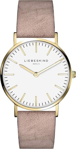 Liebeskind Damen-Analog-Quarzuhr mit Lederarmband