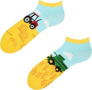 Dedoles Socken Unisex Damen Herren & Kinder Baumwolle viele lustige Designs Fußball Fahrrad Pferde Pflanzen Feuerwehr Geschenk links rechts verschieden