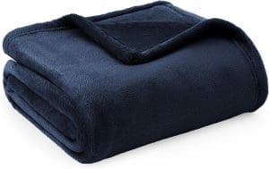 BEDSURE Kuscheldecke Flauschig Decke Fleecedecke - Wohndecke Warm Winter Weich, Sofadecke XL, Decke Couch Blanket, Wohn- & Kuscheldecken 150x200cm, Sofa überwurfdecke Blau Navy