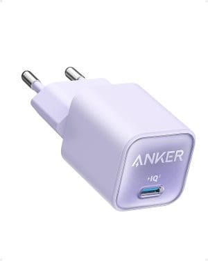 Anker USB C GaN Ladegerät 30W, 511 Ladegerät (Nano 3), PIQ 3.0 PPS, Für iPhone 15/15 Pro/15 Pro Max/14 Pro/14 Pro Max, Galaxy, Pixel 4/3, iPad (Ohne Ladekabel)