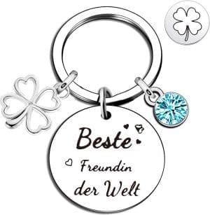 EFNHJF5 Geschenke für Frauen, Freundin, Geschenke für Mama, für Schwestern, Schlüsselanhänger-Geschenke für Frauen, inspirierende Geschenke für Freundin, Schwester, Kollegin, Ehefrau, Tante und Mutter