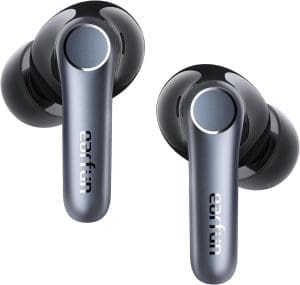 EarFun Air Pro 4 Bluetooth Kopfhörer mit Adaptive Hybride Geräuschunterdrückung, aptX Lossless, Hi-Res Audio, LDAC, 6 Mikrofone cVc 8.0 KI Anrufe, 52H Akku, Multipoint, Bluetooth 5.4, In Ear Detection