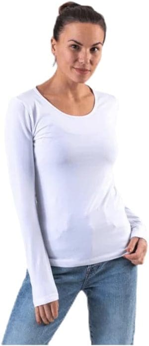 ONLY Damen Longsleeve Onllive Love Life Basic Damen-Shirt