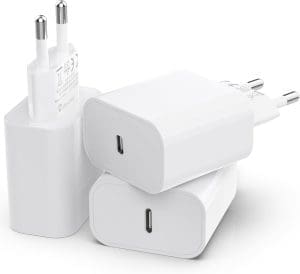 25W USB C Adapter, 3er Pack USB C Ladegerät für iPhone 15 14 Plus Pro Max 13 12 11 SE, Pad, PD 3.0 iPhone Schnellladegerät, Ladestecker iPhone Power Adapter USB Stecker USB C Netzteil(Ohne Ladekabel)