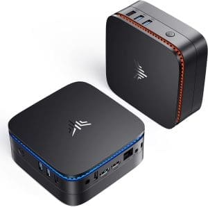 ACEMAGICIAN AK1PRO Mini-PC Celeron N5105 2,9 GHz 16 GB RAM 512 GB SSD M.2 Micro Desktop Computer, 4K UHD, WLAN, Gigabit Ethernet, HDMI X 2 für Business, Heimkino, W11