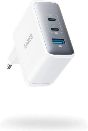 Anker 100W USB C Ladegerät, Anker 736 Charger (Nano II 100W) Schnellladegerät, iPad Ladegerät, 3-Port USB C Netzteil für MacBook Pro/Air, Pixelbook, ThinkPad, iPad Pro, Galaxy S22/S20, iPhone 15/Pro