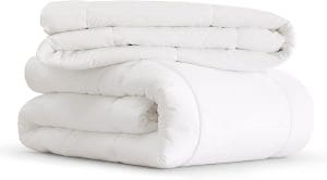 BEDSURE Bettdecke 135x200 2er Set 450gsm - Winterdecke 4 Jahreszeiten Inklusive Ganzjahresdecke 300gsm & Sommerdecke 150gsm, 2 Steppdecke für Vierjahreszeiten/Sommer/Winter, White