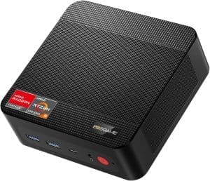 BOSGAME P3 Mini PC Gaming, AMD Radeon 680M Ryzen 9 6900HX 8K/16T Mini-Computer, 32 GB DDR5 1 TB PCIe 4.0xSSD Mini-PC Windows 11 Pro, Dual LAN 2.5G, Wi-Fi 6E, BT 5.2, 4K Dreifachanzeige