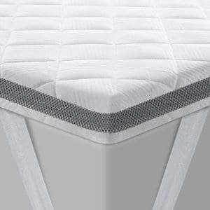 BedStory Gel Topper 140x200cm h3/h4 aus 7,5cm Höhe Kaltschaumkern, atmungsaktiver 3D-Netz Bezug, Bequeme Matratzentopper für Boxspringbett und unbequem Betten Schlafsofa