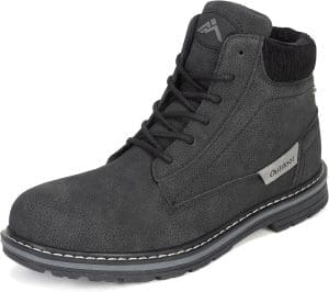 CC-Los Herren Winterschuhe Warme Gefüttert Winterstiefel Wasserabweisend Rutschfest Klassische Wanderschuhe, Gr. 40-48 EU