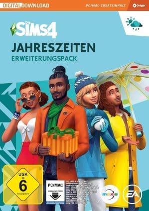 Die Sims 4 Jahreszeiten (EP5) Erweiterungs-Pack PCWin-DLC |PC Download Origin Code |Deutsch