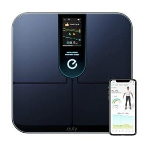 Eufy von Anker Wlan Fitness Tracking Smart Scale P3, Intelligente Waage MIT Analyze, Virtuelles 3D-Körpermodell, Digitale Körperwaage MIT 16 Messwerten, Herzfrequenz, BMI, Bluetooth, MIT App