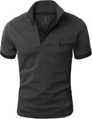 GLESTORE Poloshirt, Herren Kurzarm-Sommershirt