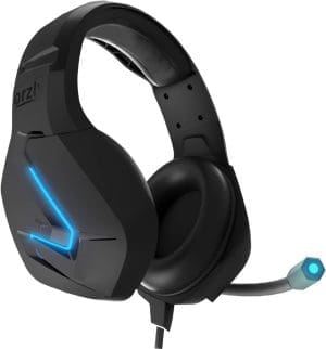 Gaming-Headset für PC PS5, Playstation PS4, Xbox Series X | S, Xbox ONE, Nintendo Switch, Laptop & Google Stadia Stereo-Sound mit Mikrofon mit Geräuschunterdrückung -Hornet RXH-20 Abyss Auflage