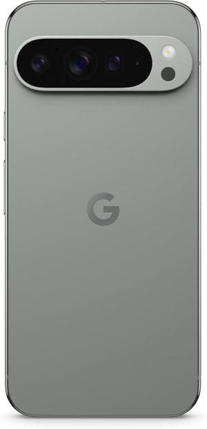 Google Pixel 9 Pro XL – Android-Smartphone mit Gemini ohne SIM-Lock, Dreifach-Rückkamerasystem, 24 Stunden Akkulaufzeit und EIN 6,8 Zoll großes Super Actua-Display – Hazel, 256GB