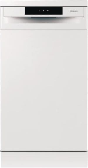 Gorenje GS 520 E15W Freistehender Geschirrspüler / 45cm / 9 Maßgedecke / 5 Programme / 1h Reinigungsprogramm / höhenverstellbarer Oberkorb / vollständiger Überlaufschutz / Weiß