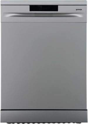 Gorenje GS 620 C10S Freistehender Geschirrspüler/ 60cm / 14 Maßgedecke / 3 Körbe / 5 Programme/Inverter PowerDrive Motor/SpeedWash/TotalDry/vollständiger Überlaufschutz/Grau Metallic