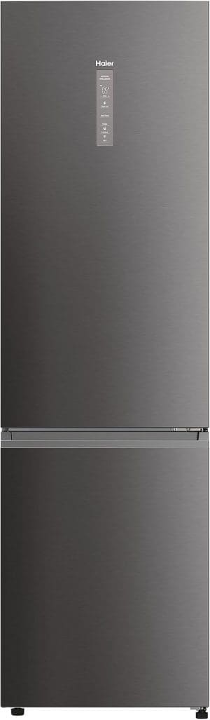 Haier 2D 60 SERIE 5 PRO HDPW5620ANPD Kühl-Gefrierkombination/Beste Energieeffizienz A/XXL Nutzinhalt/Total No Frost/Smart hON-App/MyZone Pro & HumidityZone/Leise nur 35 db(A) / Dark Inox