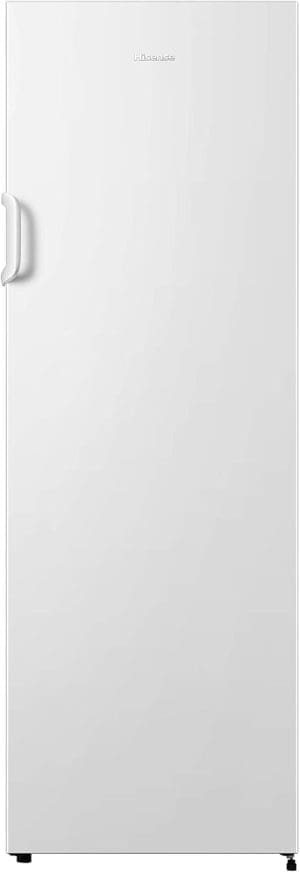 Hisense FV245N4AW2 Gefrierschrank/ TotalNoFrost/ SuperFreeze/ Türalarm/ BigBox/ 169,1 cm/ Gefrierteil 194 l/ 41 dB/ 219 kWh/ Jahr/ Inox-Look, Weiß