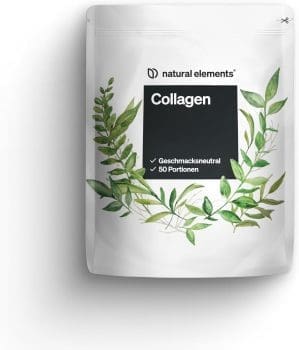 Kollagen Pulver 500 g – Kollagen Hydrolysat Peptide – Kollagen Typ 1 und 3 – perfekte Löslichkeit, natürlicher Geschmack ohne Aromen – laborgeprüft und in Deutschland produziert