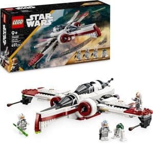 LEGO Star Wars 75402 ARC-170 Starfighter Spielzeug mit 4 Minifiguren inkl. Klon-Piloten und R4-P44 Droide, Sammlerstück, Geschenk für Fans von Die Rache der Sith und Jungen und Mädchen ab 9 Jahren