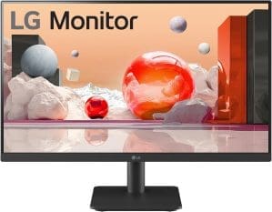 LG Electronics 24MS500-B.AEU FHD IPS-Monitor 24" (60,4cm), 1920 x 1081, 16:9, 5ms GtG, 100 Hz, 72% NTSC, Flicker Safe – Schwarz