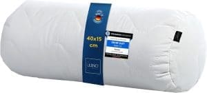 LILENO HOME Nackenrolle 15x40 cm (2er Set) - gestepptes Nackenkissen 15x40 cm - geeignet für Allergiker - Polyester Kissenrolle als Couchkissen, Sofakissen oder Cocktailkissen