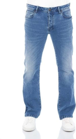 LTB Herren Jeans Hose Roden Bootcut Jeanshose Basic Baumwolle Denim Stretch Tiefer Bund Blau w28 w29 w30 w31 w32 w33 w34 w36 w38 w40