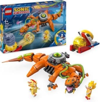 Lego Sonic the Hedgehog Super Shadow vs. Biolizard, Gamer Spielugaug, Geschenk für Jungen und Mädchen, Spielset Zum Sameln für Kinder und Fans von Videoospielen, MIT Figuren der Charaktere 77003