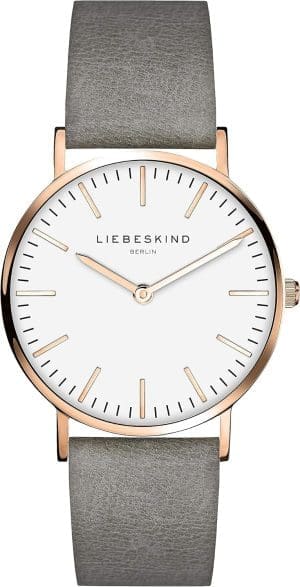 Liebeskind Damen-Analog-Quarzuhr mit Lederarmband