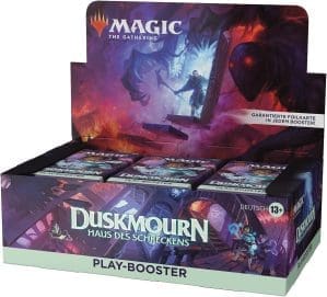 Magic: The Gathering Duskmourn: Haus des Schreckens Play-Booster-Display (Deutsche Version)