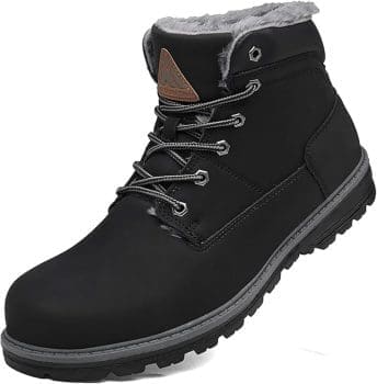 Mishansha Winterschuhe Herren Stiefel Warm Gefüttert Winterstiefel Damen Wasserdicht Outdoor Schneestiefel GR.36-48