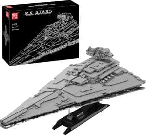 Mould King 21073 Technik MOC Imperial Sternenzerstörer Modell Baustein Bausatz Star Fighter UCS Kollektion Series Star Imperium Sets, 1845 Teile Star Destroyer Klemmbausteine ​​Bausatz