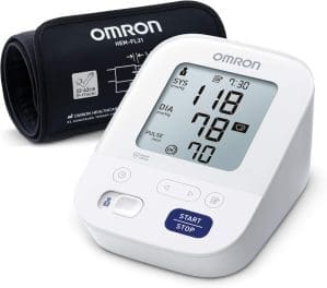 OMRON X3 Comfort - Automatisches Oberarm-Blutdruckmessgerät | Gut" Stiftung Warentest 09/20, klinisch validiert | auch für Diabetiker & Schwangere | 22-42cm Intelli Wrap Manschette - sichere Anwendung