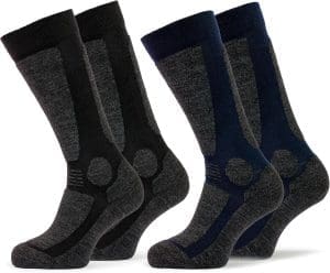 Occulto Herren Merino Skisocken 2er Pack (Modell: Toni)