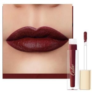 Oulac Flüssiger Matt Lippenstift, Mahagoni Lippenstifte, Langanhaltend mit Kussechter, Intensive Farbabgabe, präziser Applikator, Mattes Finish, Vegan Clean Beauty Liquid Matte 4,5 ml (M18)