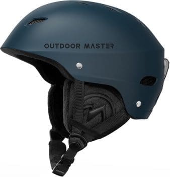 OutdoorMaster Kelvin Unisex Skihelm - Schneesporthelm für Skifahren/Snowboard mit Belüftungssystem, Schneehelm für Herren, Damen & Jugend