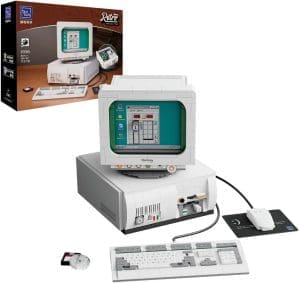 PANTASY Retro Computer Baukasten für Erwachsene: Konstruktionsmodellbau für Erwachsene, Sammler-Retro-Displaymodell, Kreatives Hobby und Einzigartiges Geschenkidee