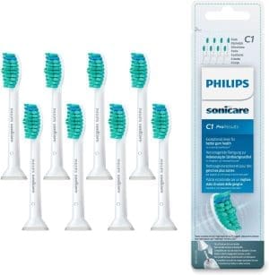 Philips Sonicare Original ProResults Standard Schallzahnbürstenköpfe - 8er-Pack in Weiß (Modell HX6018/07)